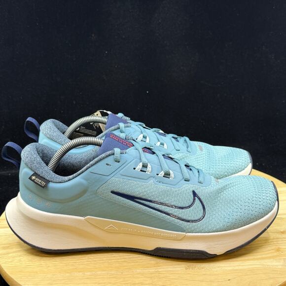 Mens Size 10 Nike Juniper Trail Gore 2 Denim Turquoise Rail Shoes HM9734 402 main image 9